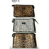 Косметичка жен 107-1 (26х17) леопард