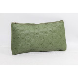 Косметичка жен №13 (20х12) зеленый