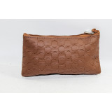 Косметичка жен №13 (20х12) коричн