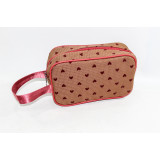 Косметичка жен AX-23 (22х12) коричн