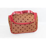 Косметичка жен AX-031 (22х16) коричн