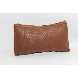 Косметичка жен №11 (20х12) коричн