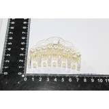 Краб бусина металик KP-5882 (прод по 12)