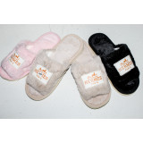 Тапочки жен комн с откр нос 36-41 (прод по 12)  B11