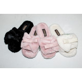 Тапочки жен комн с откр нос 36-41 (прод по 12)  B15