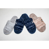 Тапочки муж комн откр нос 40/41-45/45 (прод по 12)  L40