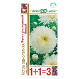 Астра Букет роскошный белый однолетняя (1+1) 0,5г (прод по 10) Гавриш 1454
