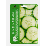 Маска для лица успокаивающая с коллагеном и экстрактом Огурца, 1шт/23мл, SL-210  5259