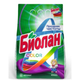 Стир.порошок Биолан Color автомат 4кг*3  5092