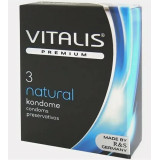 Презерватив VITALIS классические (3шт) 1216