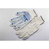 Перчатки х/б 4-х ниточные белые Восход (прод по 10) *250 (шт)