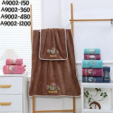 Полотенце д/лица м/ф 50*100  А9002 (прод по 5)