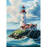 Алмазная живопись 20*30 АК-2030235 маяк