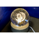 Ночник настольный шар с USB Космонавт
