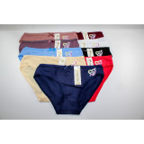 Плавки жен (XL-3XL) (прод по 6) 2640 синий