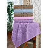 Полотенце д/лица Luxor Блум 50х90 сиреневый