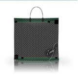 Пакет с пластиковой ручкой  36*34 Энди (прод.по 10)*100