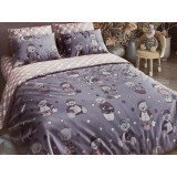 КПБ LUXOR Поплин Тинейджер диз. Мишки розовый 7645 (1,5-сп) 9757