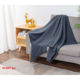 Плед флис 100х150  18-0201 Графитовый 1852