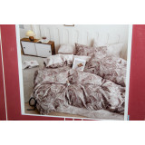 КПБ Пандора А+В сатин простынь на резинке (Семейный) №9