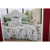 КПБ Пандора А+В сатин простынь на резинке (Семейный) №12