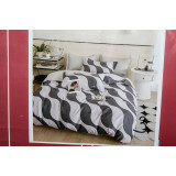 КПБ Пандора А+В сатин простынь на резинке (2-х сп) №3