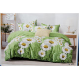 КПБ MILAN TEXTILE Нежная ночь сатин (ЕВРО простынь на резинке) 256789-6