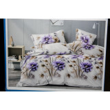 КПБ MILAN TEXTILE Нежная ночь сатин (ЕВРО простынь на резинке) 257236-8