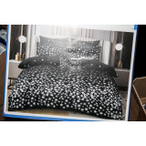 КПБ MILAN TEXTILE Нежная ночь сатин (ЕВРО простынь на резинке) 257142-2