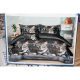 КПБ MILAN TEXTILE Нежная ночь сатин (1,5 сп простынь на резинке) 257150-11