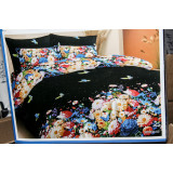 КПБ MILAN TEXTILE Нежная ночь сатин (1,5 сп простынь на резинке) 257089-10