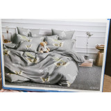 КПБ MILAN TEXTILE Нежная ночь сатин (1,5 сп простынь на резинке) 246258-5