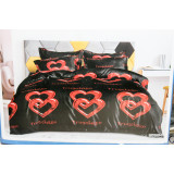 КПБ MILAN TEXTILE Нежная ночь сатин (2,0 сп простынь на резинке) 257306-6