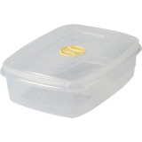 Бутербродница СВЧ 1,3л (Прозрачный)*30 0328 УЦЕНКА!!!