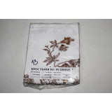 Простыня ИВТЕКС поплин на резинке 140/200 борт 20см   № 13