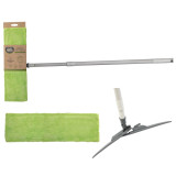 Швабра-флеттер телескоп Master FRESH ЭКО для всех типов полов (микрофибра бархат) 1 шт*6 8829