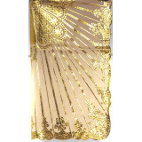 Салфетка винил прямоугольная 60*100см золото (прод по 12) УЦЕНКА !!!