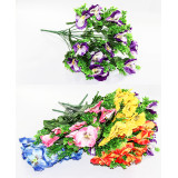 Букет цветов искусств. №540 D=7см (18цветков) L 45см (уп. 20 Цена за уп!)