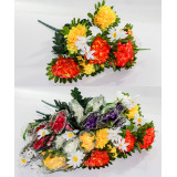 Букет цветов искусств. №1144 D=8см (9 цветков) L 50см (уп. 20 Цена за уп!)