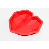 Форма силикон. 19*16*5,5см Сердце микс  FY-0149  4508