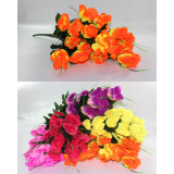 Букет цветов искусств. №1195 D=9см (24 цветков) L68см  (уп.12 цена за уп!)