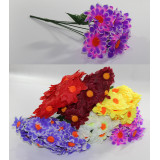 Букет цветов искусств. №1207 D=6см (6цветков) L 30см (уп. 50 Цена за уп!)