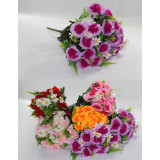 Букет цветов искусств. №1221 D=5см (18 цветков) L 45см (уп. 10 Цена за уп!)