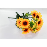 Букет цветов искусств. №1183 D=9см (13 цветков) L 45см (уп. 20 Цена за уп!)