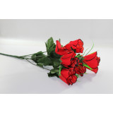 Букет цветов искусств. №1231 D=5см (7 цветков) L 60см (уп. 20 Цена за уп!)