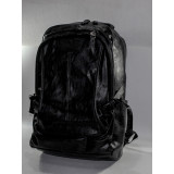 Рюкзак муж кожа (30*45)  8084 черный