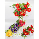 Букет цветов искусств. №542 D=7см (12цветков) L 50см (уп. 20 Цена за уп!)