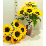 Букет цветов искусств. №567 D=15см (6цветков) L 50см (уп. 40 Цена за уп!)