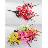 Букет цветов искусств. №554 D=9см (5цветков) L 40см (уп. 40 Цена за уп!)