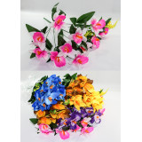 Букет цветов искусств. №573 D=8см (11цветков) L 55см (уп. 20 Цена за уп!)